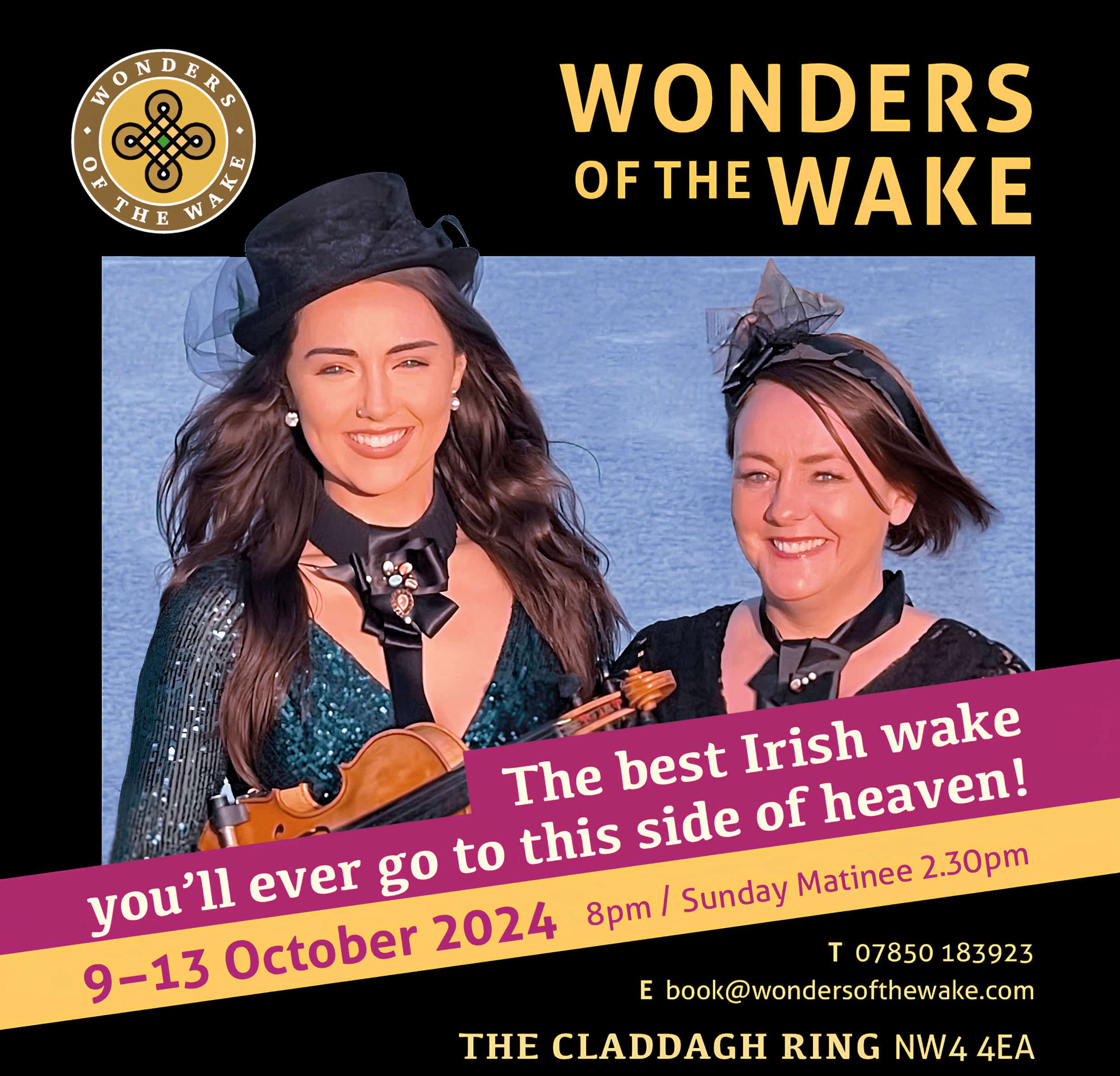 Wonders of the Wake at The Claddagh Ring in October 2024